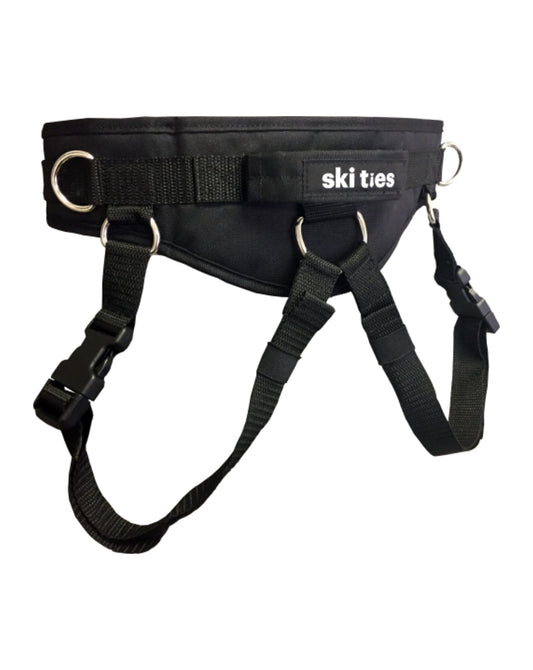Ski Ties Ultimate Kids' Ski Harness - Black