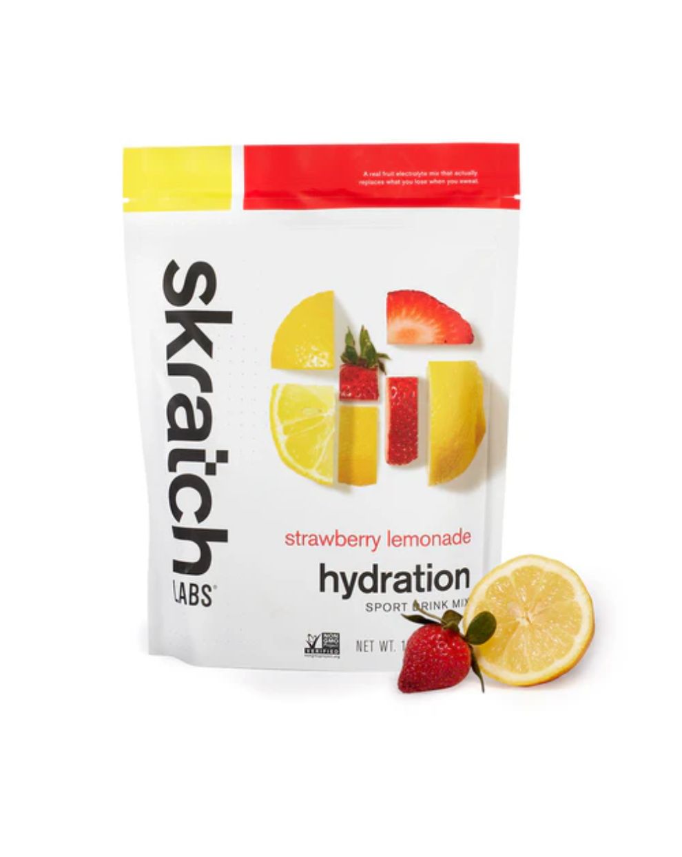 Skratch Labs Sport Hydration Drink Mix - Strawberry Lemonade (440g)