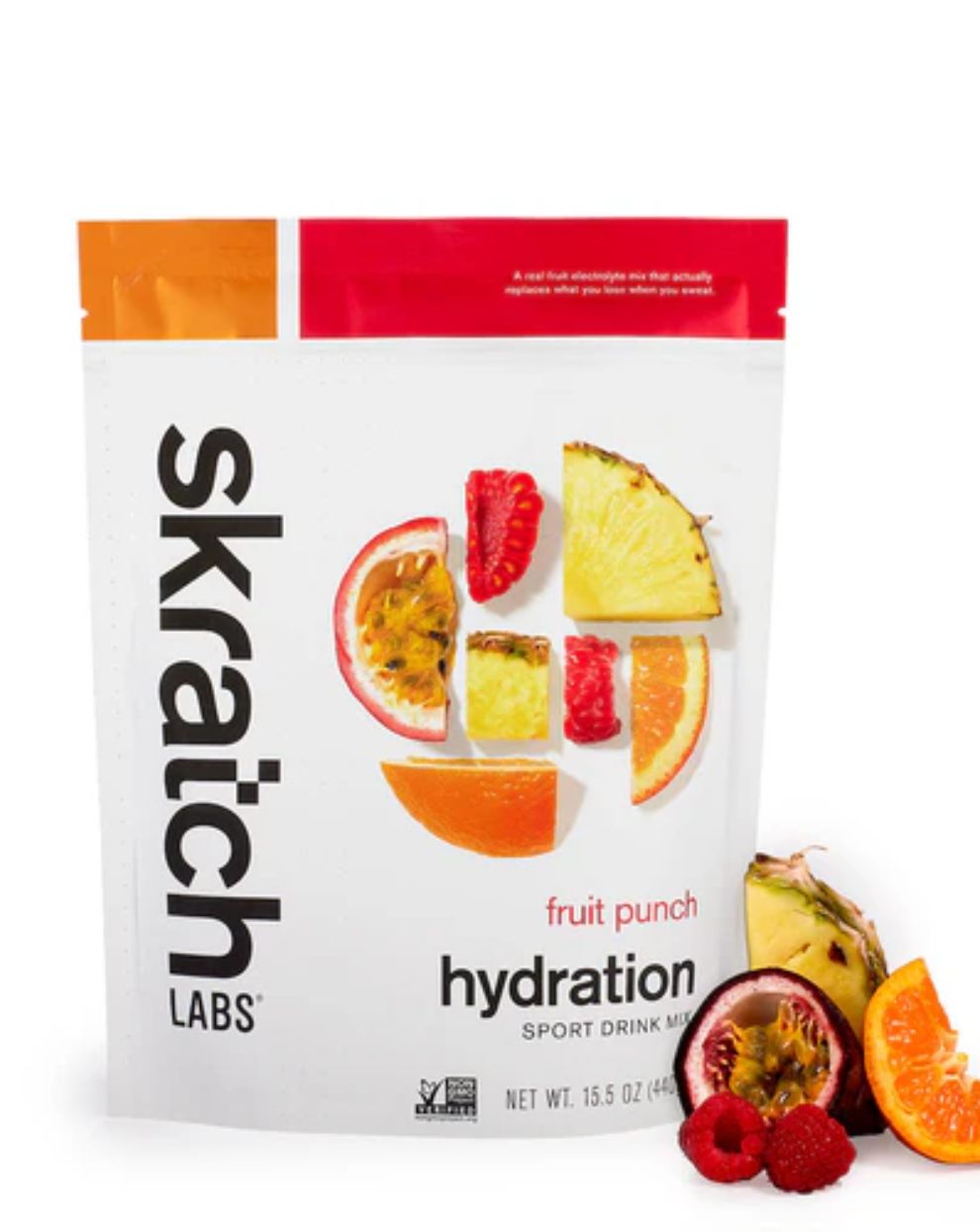 Skratch Labs Hydration Sport Drink Mix - Fruit Punch (440g)