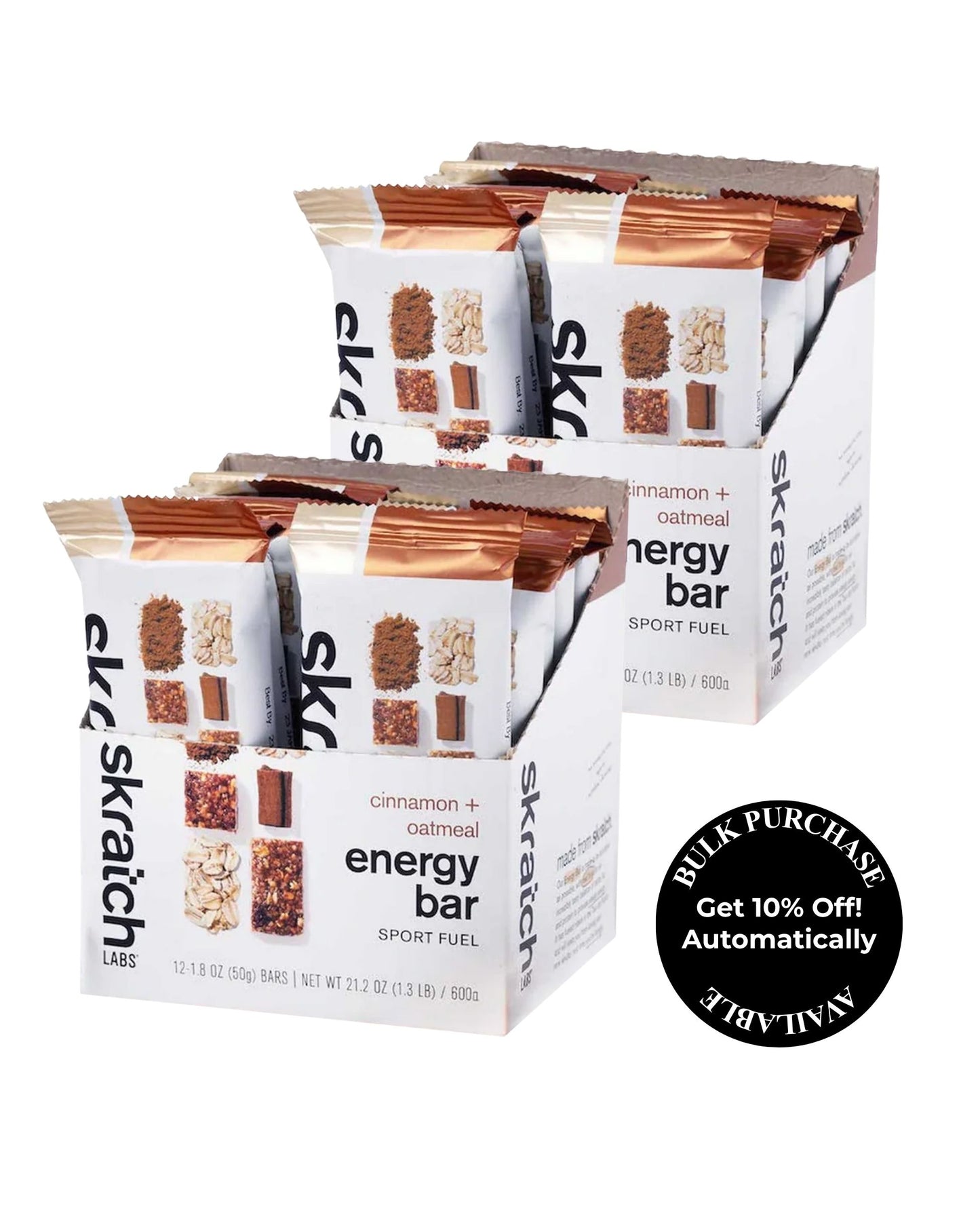 Skratch Labs Energy Bar - Cinnamon & Oatmeal