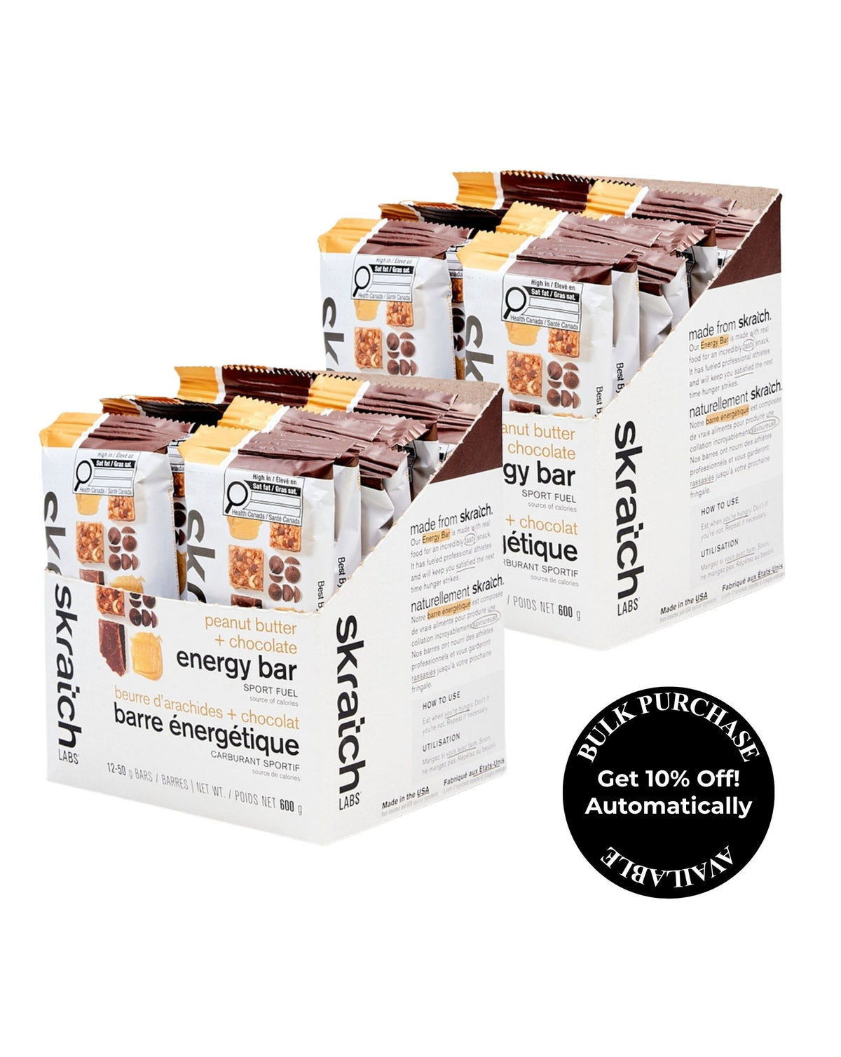 Skratch Labs Energy Bar - Peanut Butter & Chocolate (50 g)