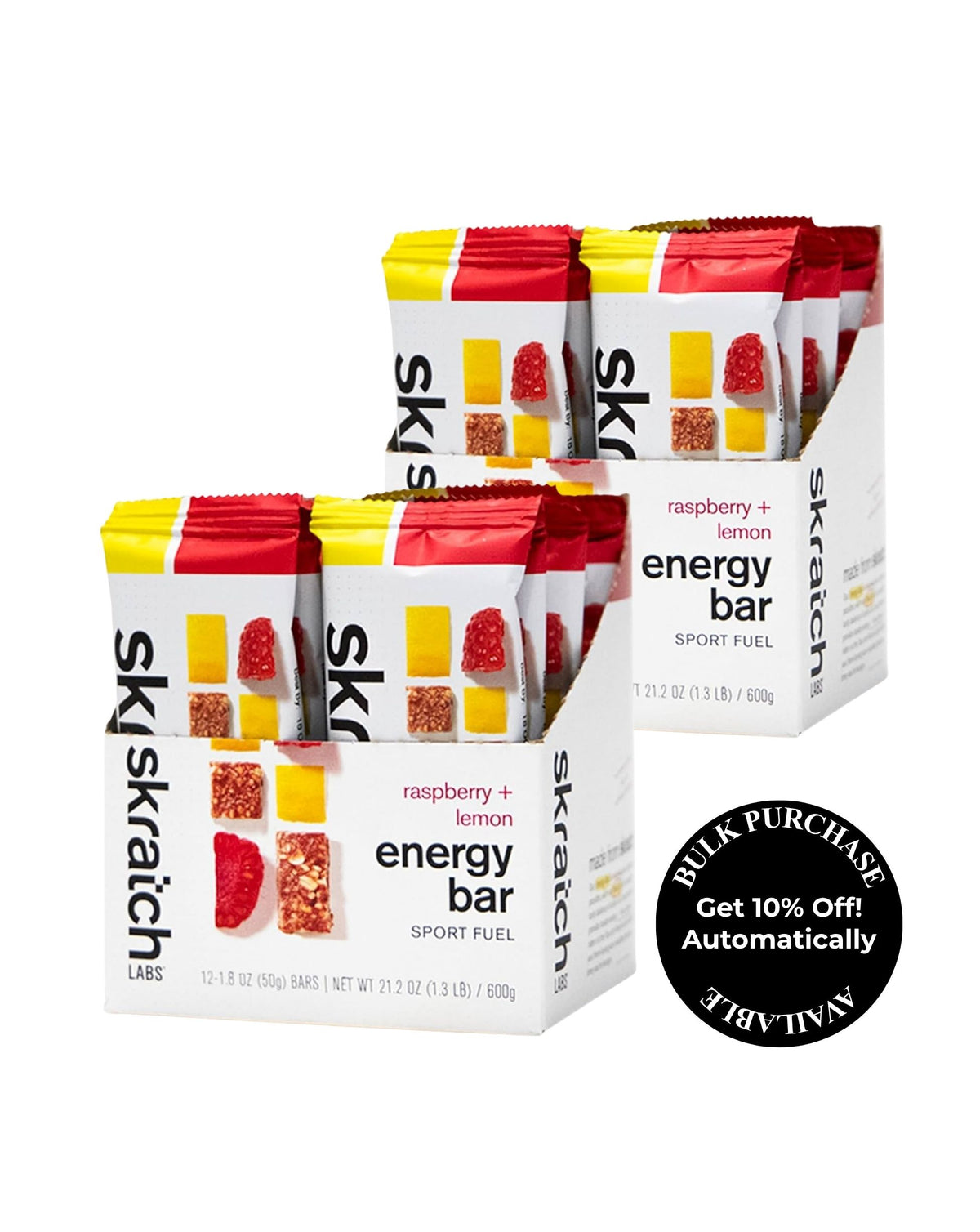 Skratch Labs Energy Bar - Raspberry + Lemon (50 g)