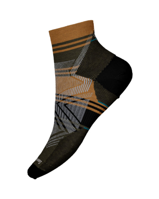 Smartwool Run Zero Cushion Ankle Pattern Socks