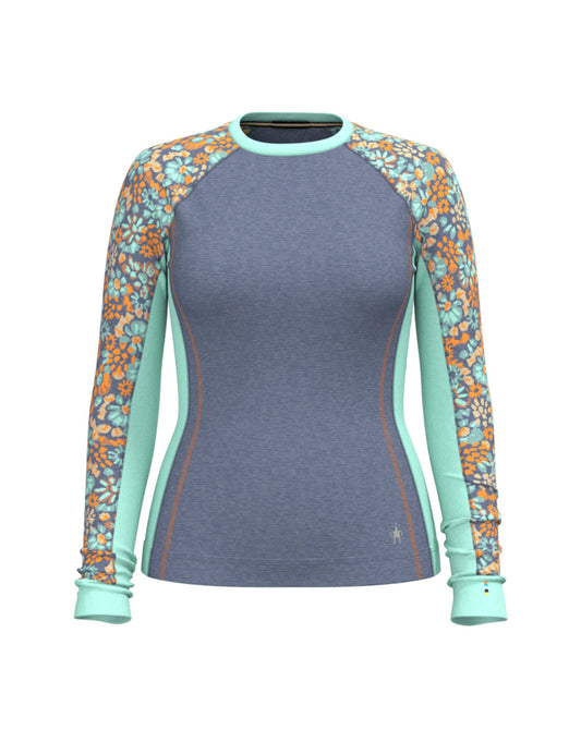 Smartwool Women's Classic Thermal Crew Colourblock Base Layer Boxed