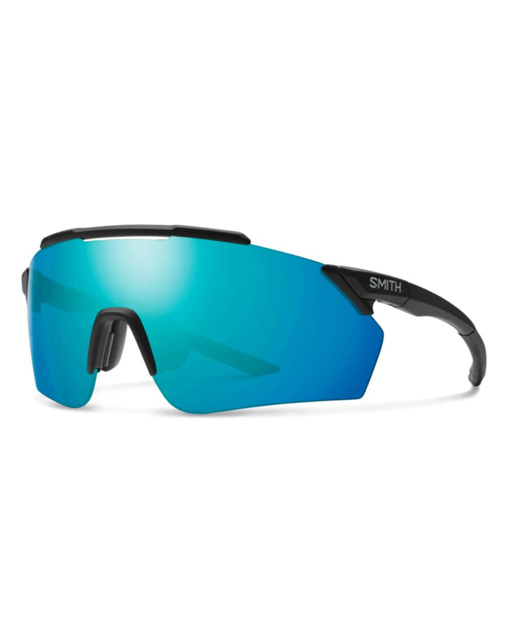 Smith Ruckus Sunglasses - Matte Black + ChromaPop Opal Mirror Lens