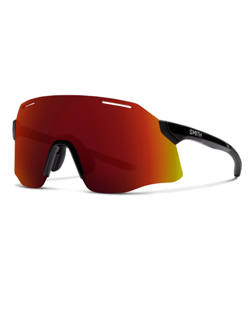 Smith Vert PivLock Sunglasses - Black + ChromaPop Red Mirror