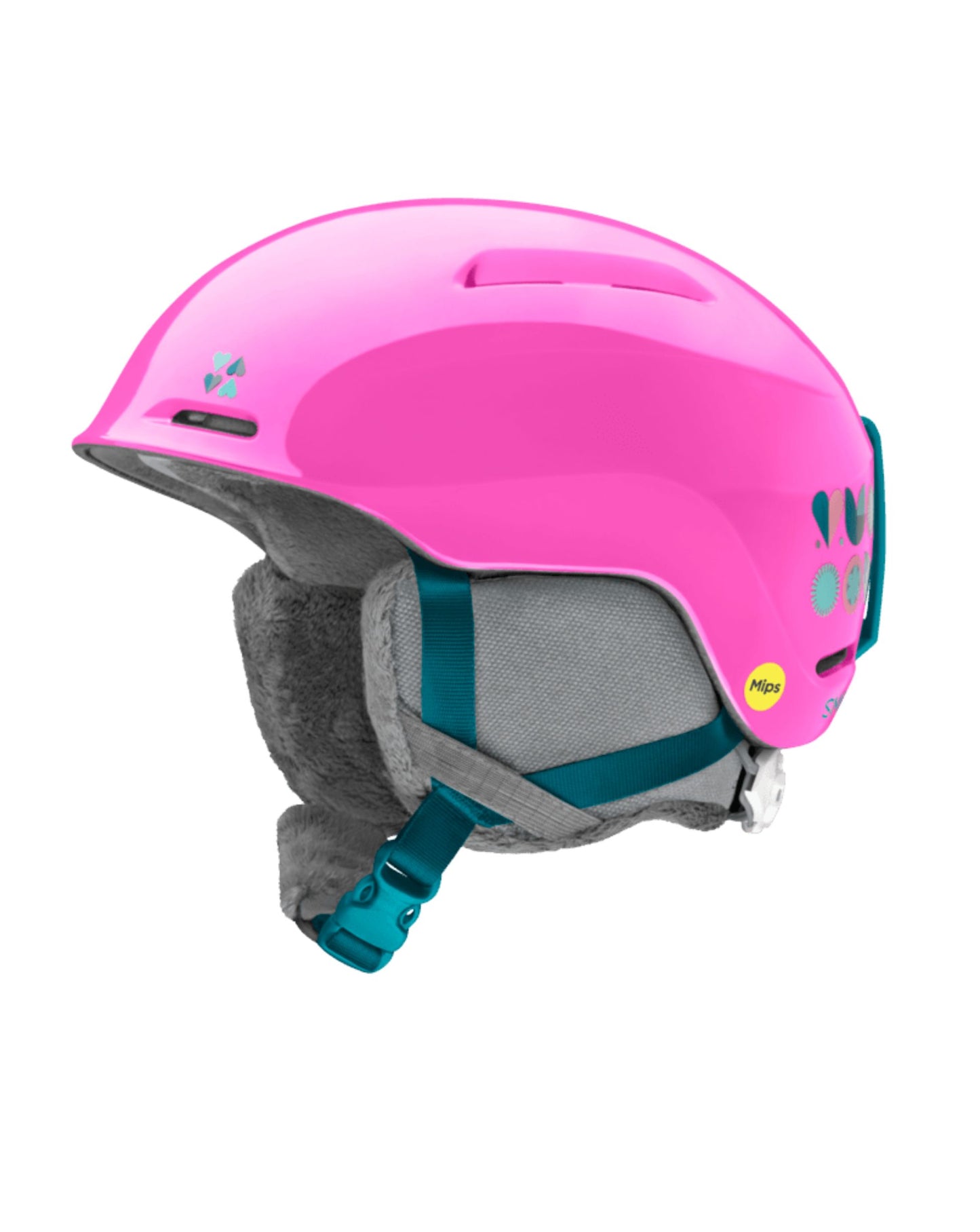 Smith Glide Jr MIPS Ski Helmet - Vivid Pink