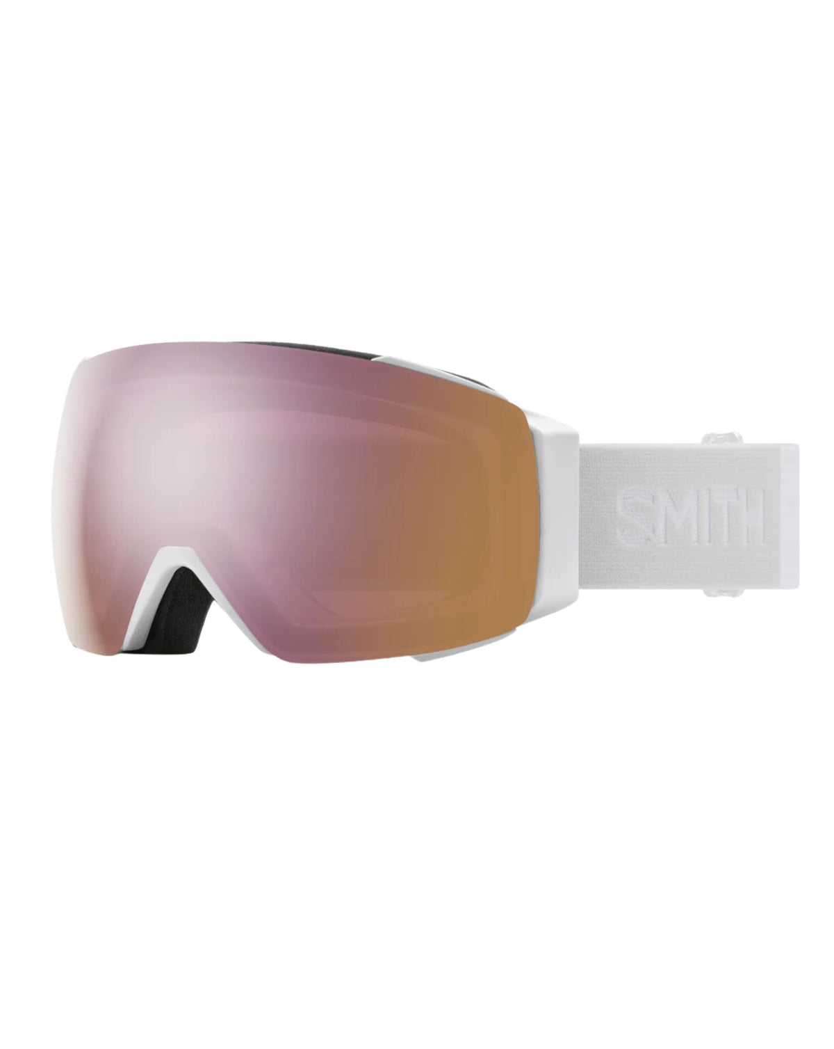 Smith IO Mag Ski Goggles - White Vapour CPE Rose Gold