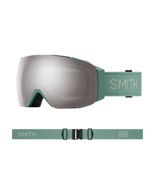 Smith IO Mag Ski Goggles- Cactus + ChromaPop Sun Platinum Mirror Lens