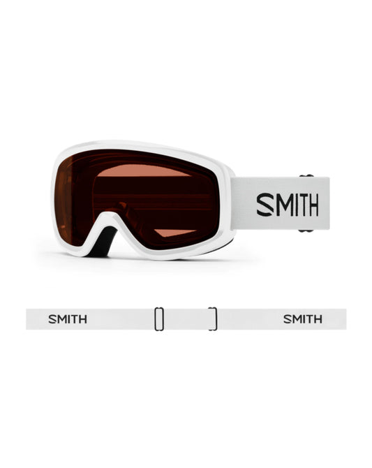 Smith Snowday Junior Ski Goggles - White + RC36