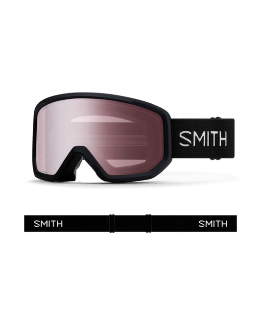 Smith Transfer Ski Goggles - Black + Ignitor Mirror Lens