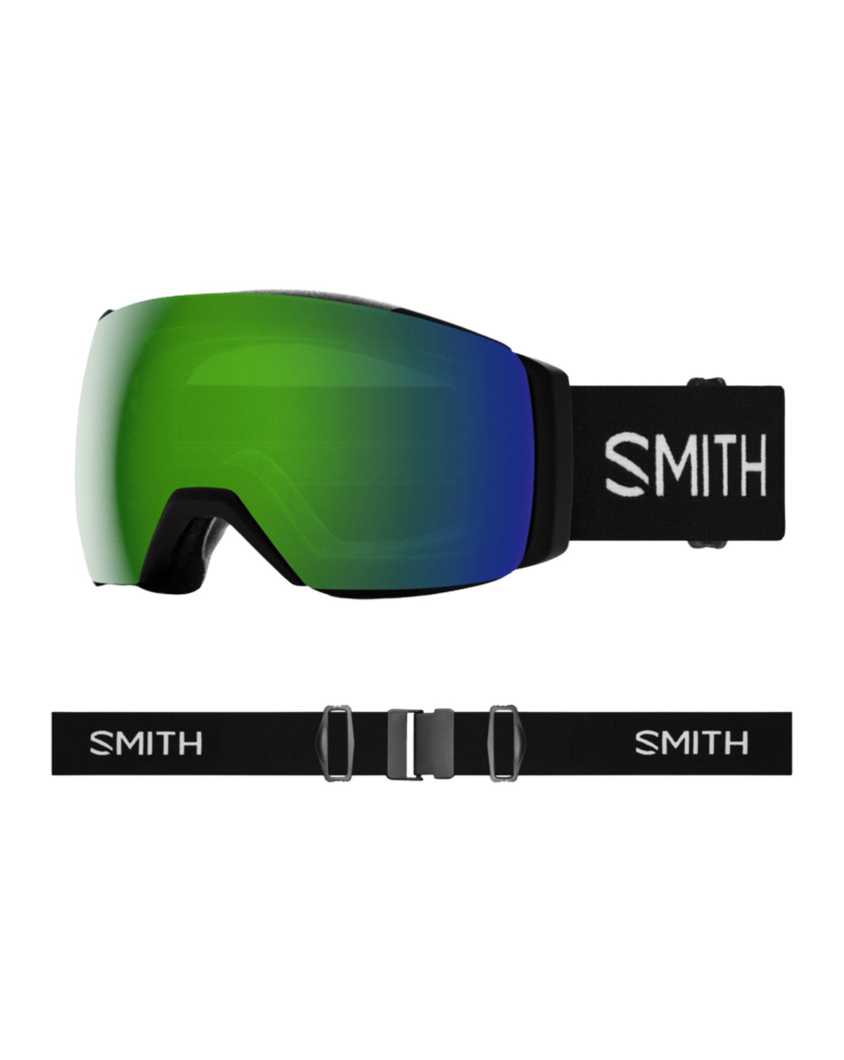 Smith IO Mag XL Ski Goggles - Black 22 CPS GRN M