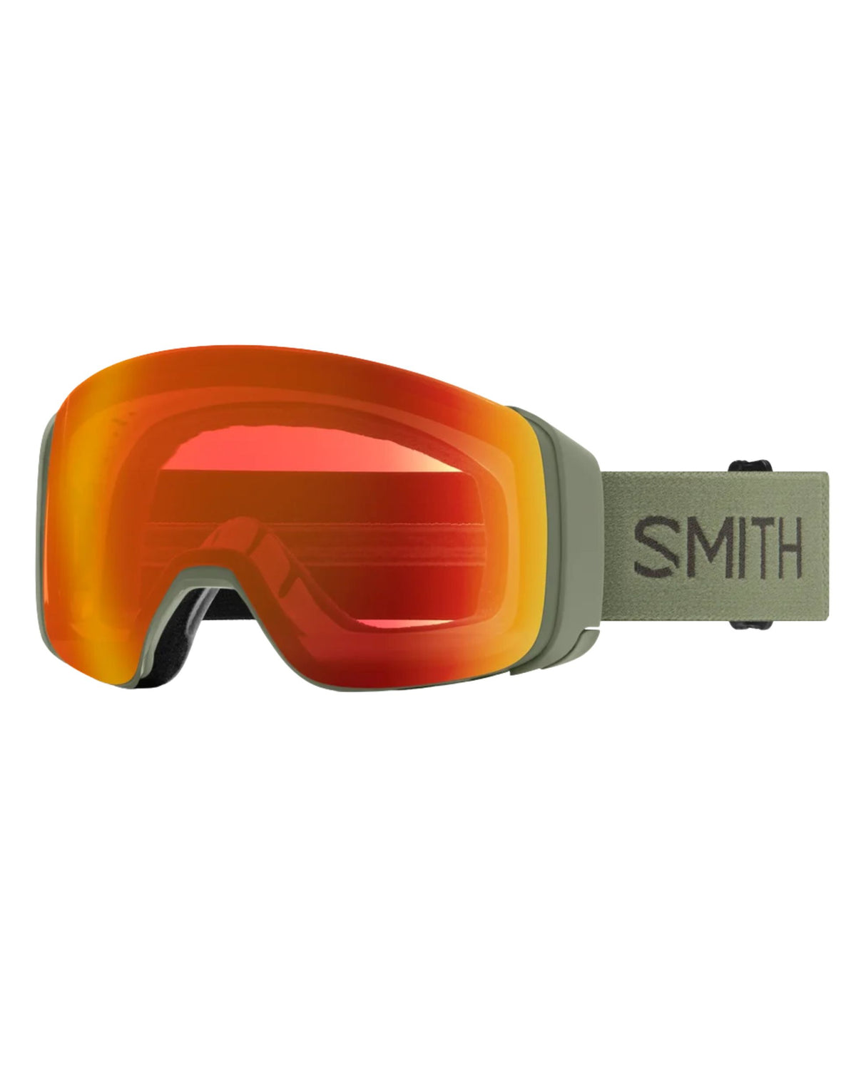 Smith 4D MAG Ski Goggles - Fatigue Green CPE Red M