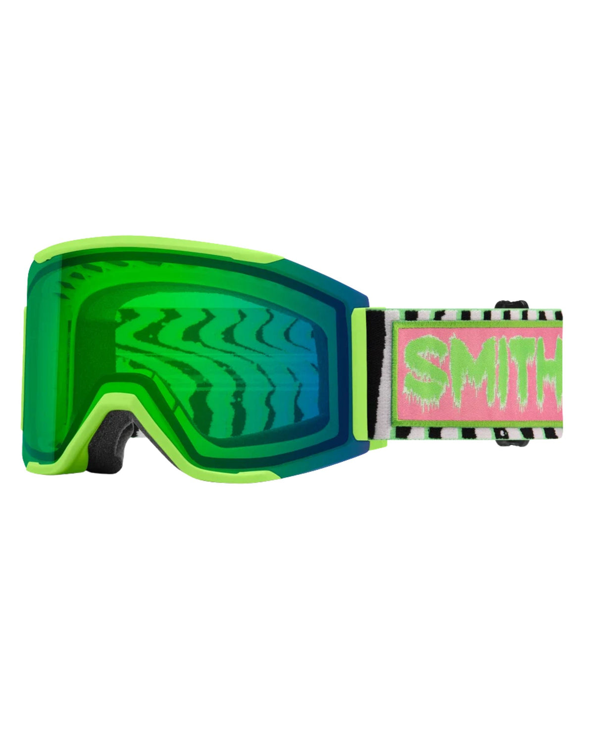 Smith Squad MAG Ski Goggles - Slime Static Shag CPE Green M