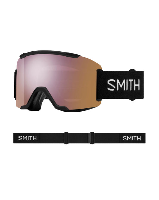 Smith Squad2 Ski Goggles - 2CP Black CPE Rose Gold