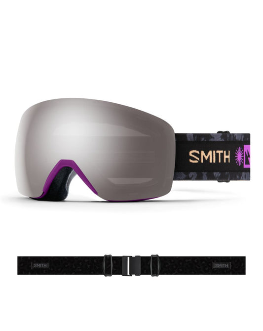 Smith Skyline Ski Goggle - Vivid Violet + ChromaPop Sun Platinum Mirror Lens