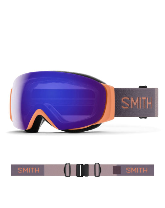 Smith IO MAG S Ski Goggle - Arctic Apricot + ChromaPop Everyday Violet Mirror Lens