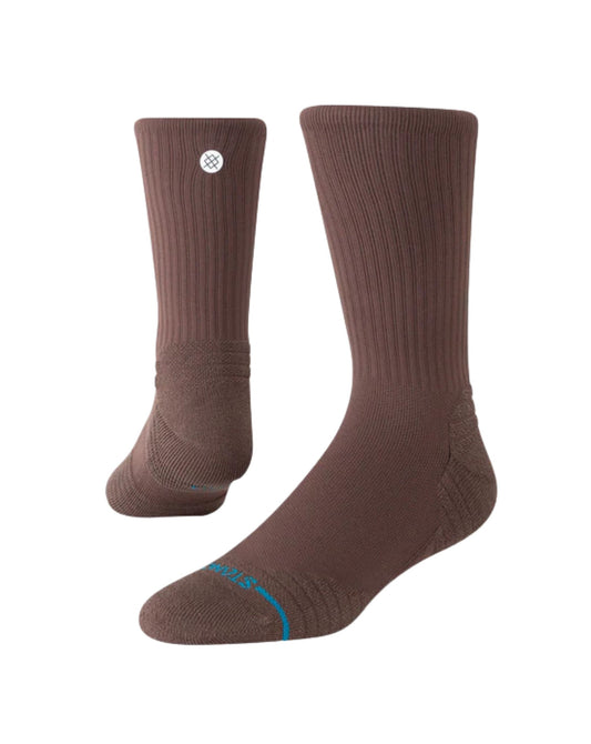 Stance Athl Solid Mid Ribbed Crew Socks