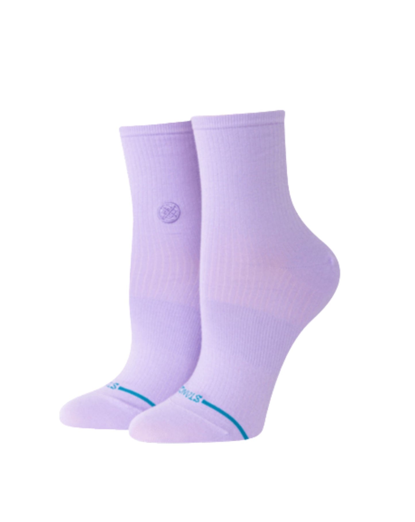 Stance Women's Fine Rib Quarter Socks