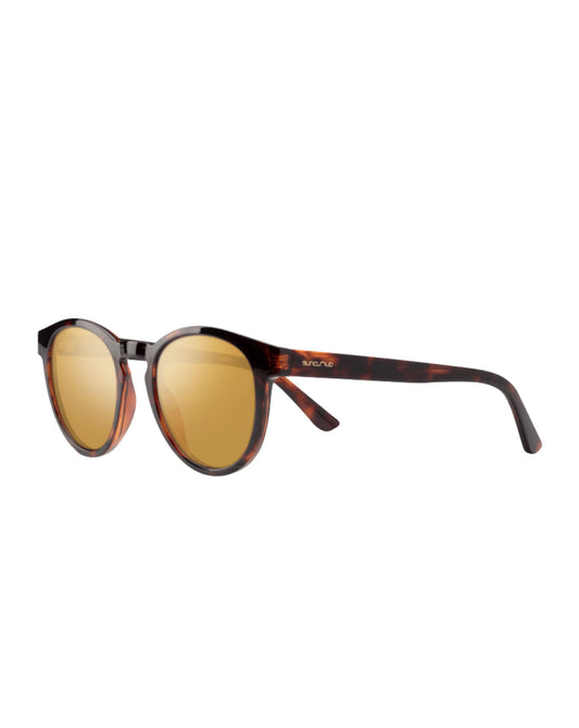 Suncloud Barnes Sunglasses - Tortoise + Polarized Sienna Mirror