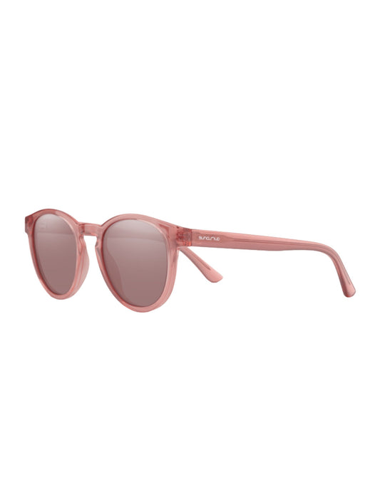 Suncloud Barnes Sunglasses - Dusty Rose Crystal + Polarized Low Light Rose