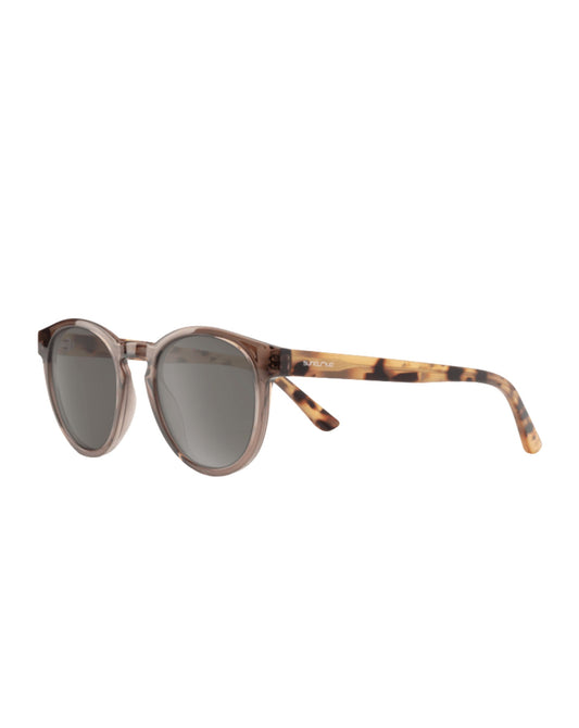 Suncloud Barnes Sunglasses - Sepia Crystal + Polarized Gray