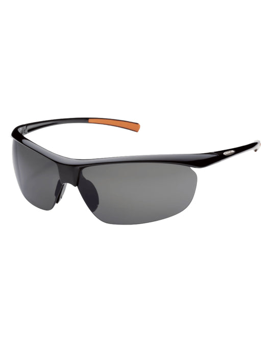 Suncloud Zephyr Sunglasses - Black + Polarized Gray