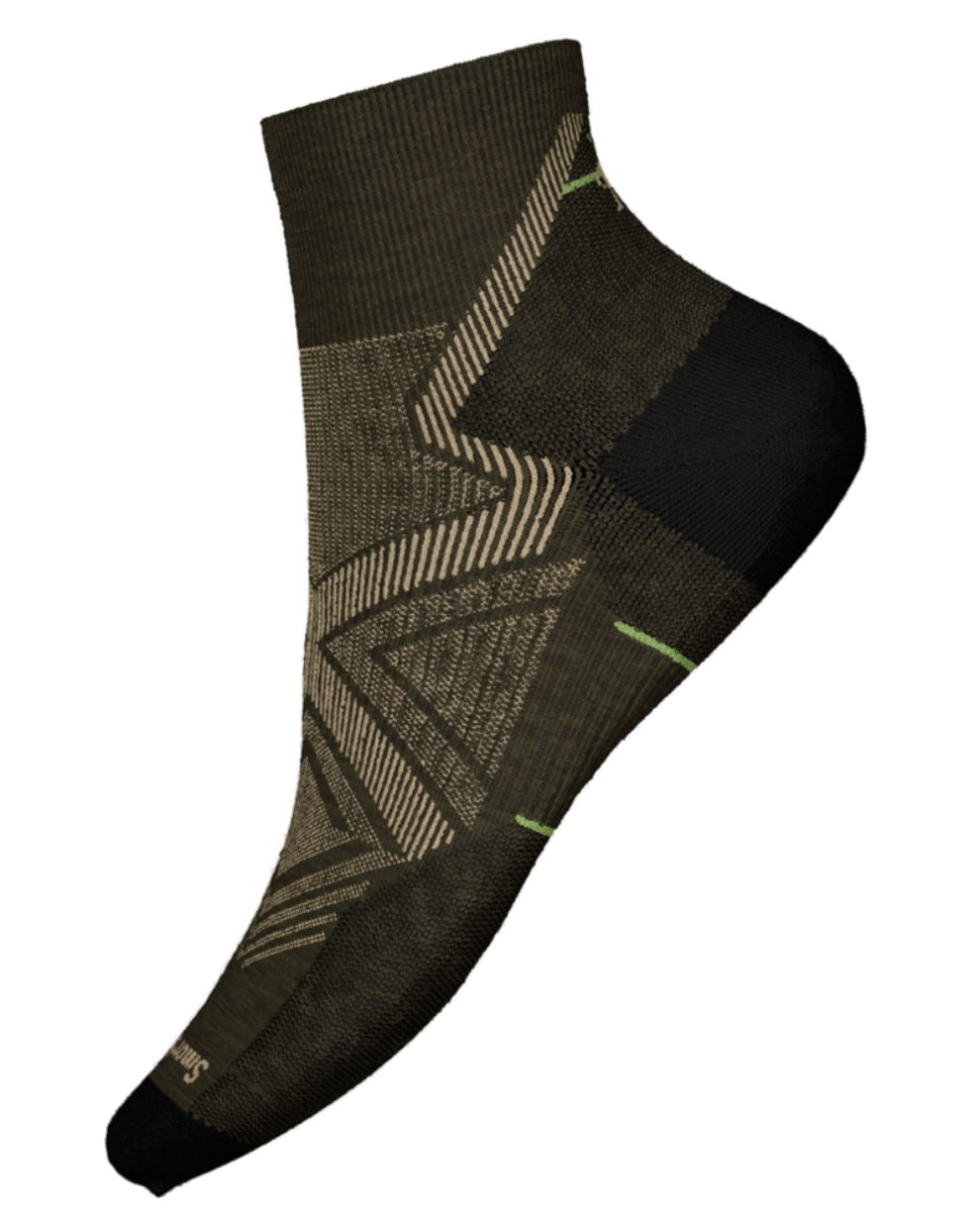 Smartwool Men's Run Zero Cushion Ankle Socks