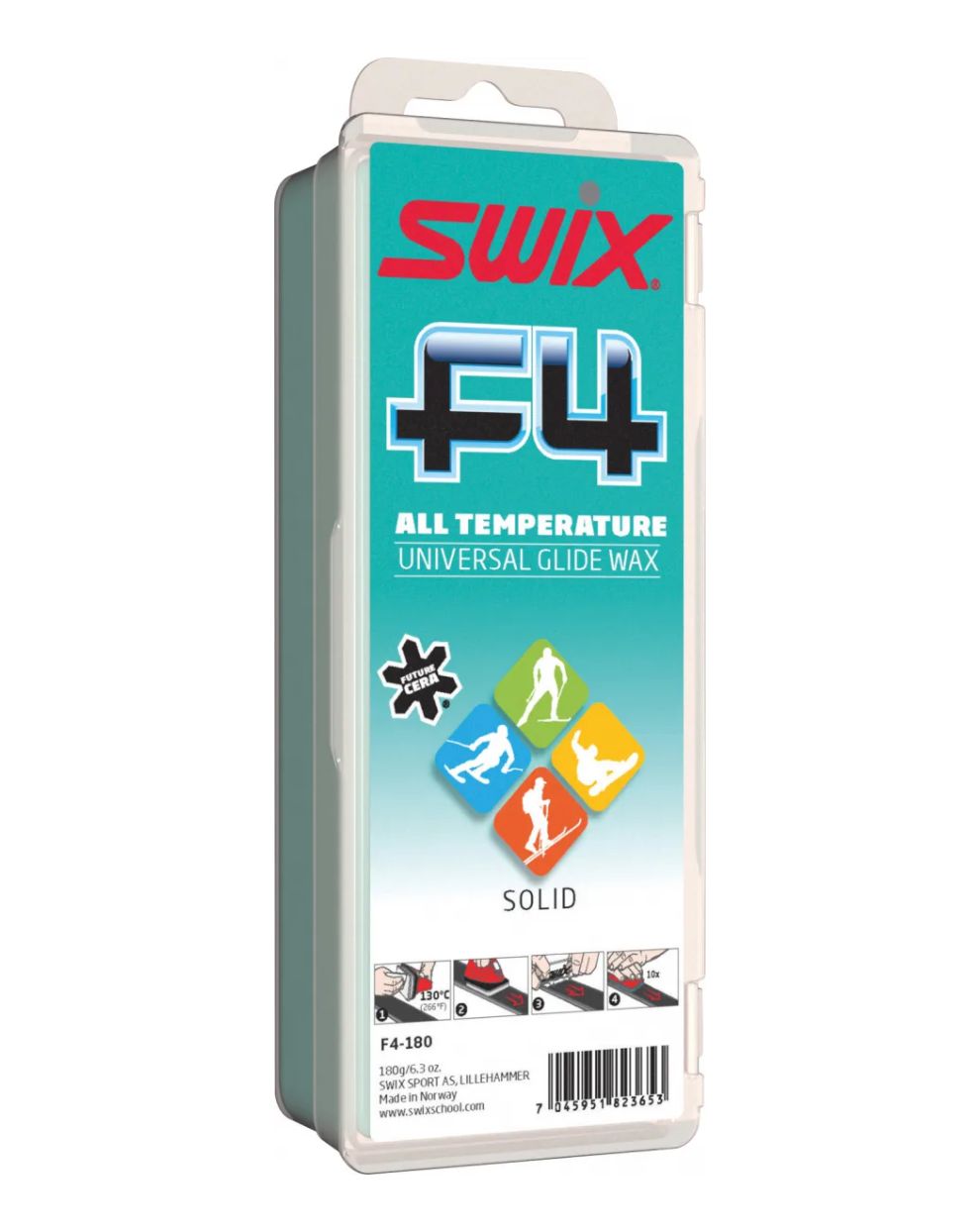 SWIX SWF4-23-180S F4 Universal Glide Wax 180g