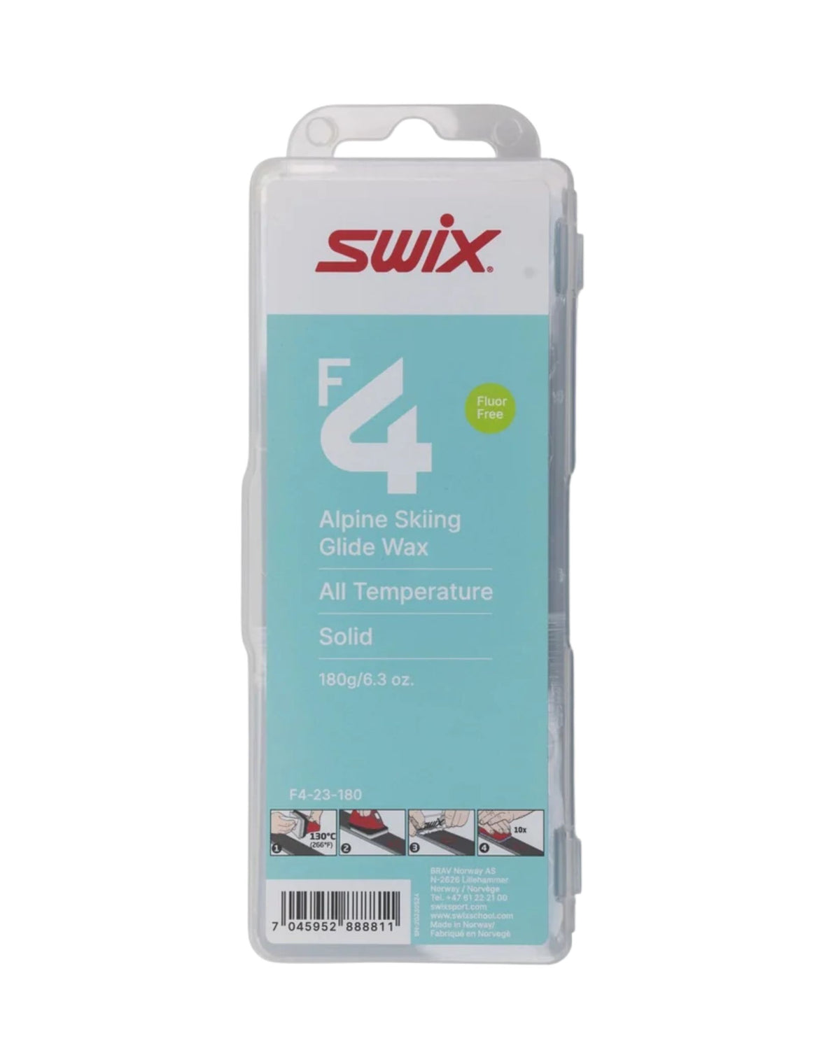Swix F4 Universal Glide Wax 180g