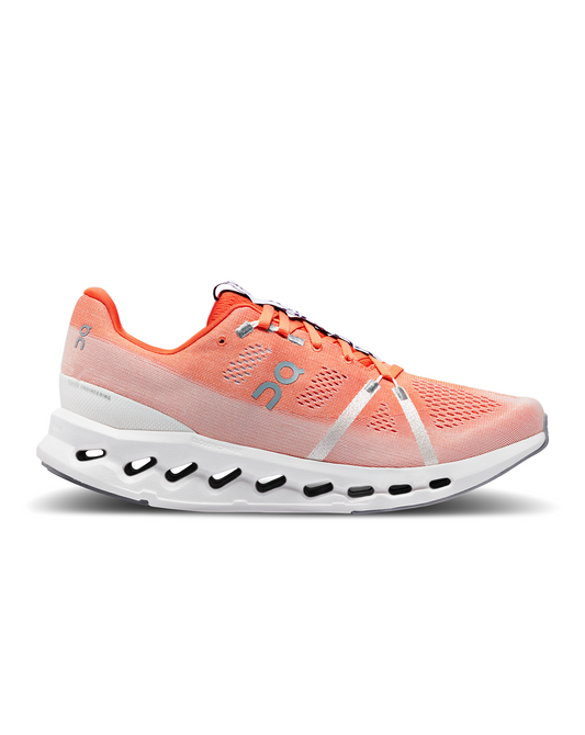 On Women's Cloudsurfer - Flame/White