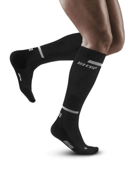 CEP Men's The Run Socks Tall - Black