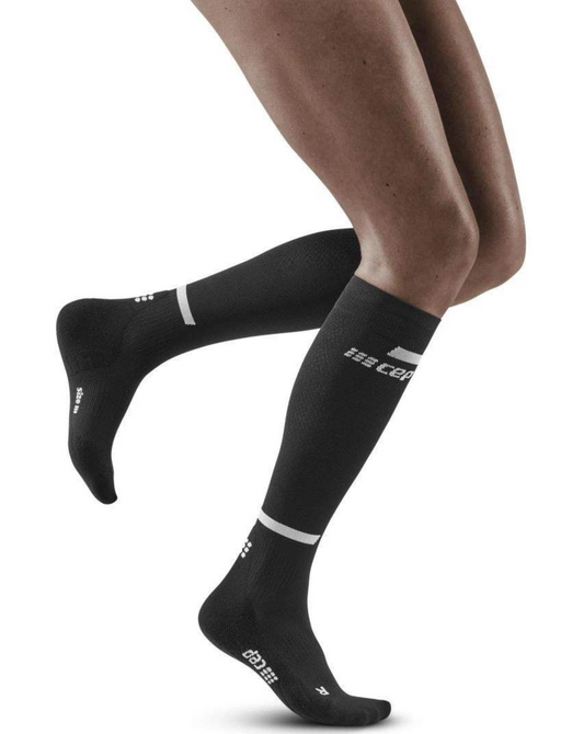 CEP Women's The Run Socks Tall - Black