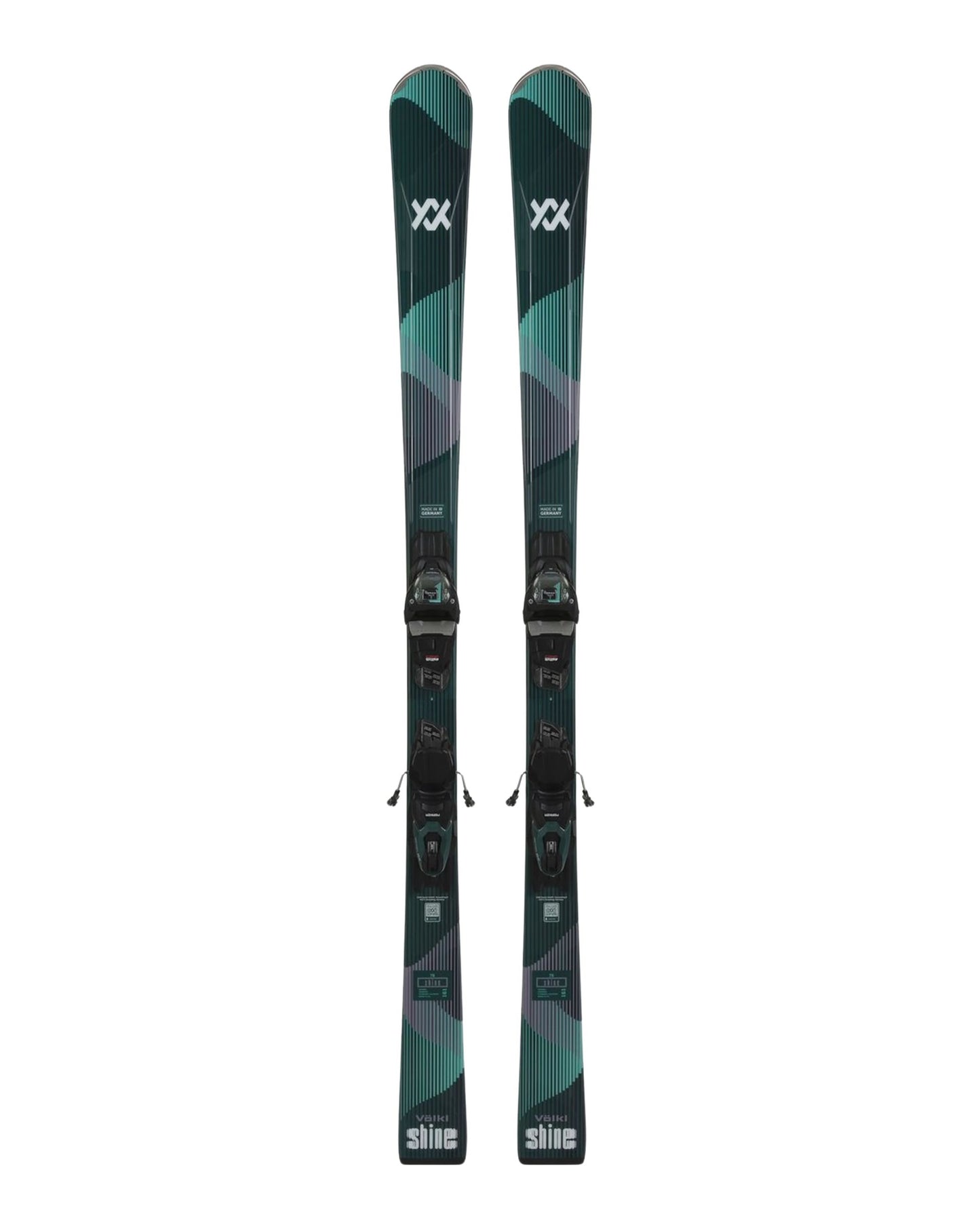 Volkl Shine 76 Women's Skis + VMotion 10 Ski Bindings
