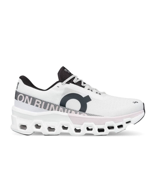 On Women's Cloudmonster 2- White / Frost