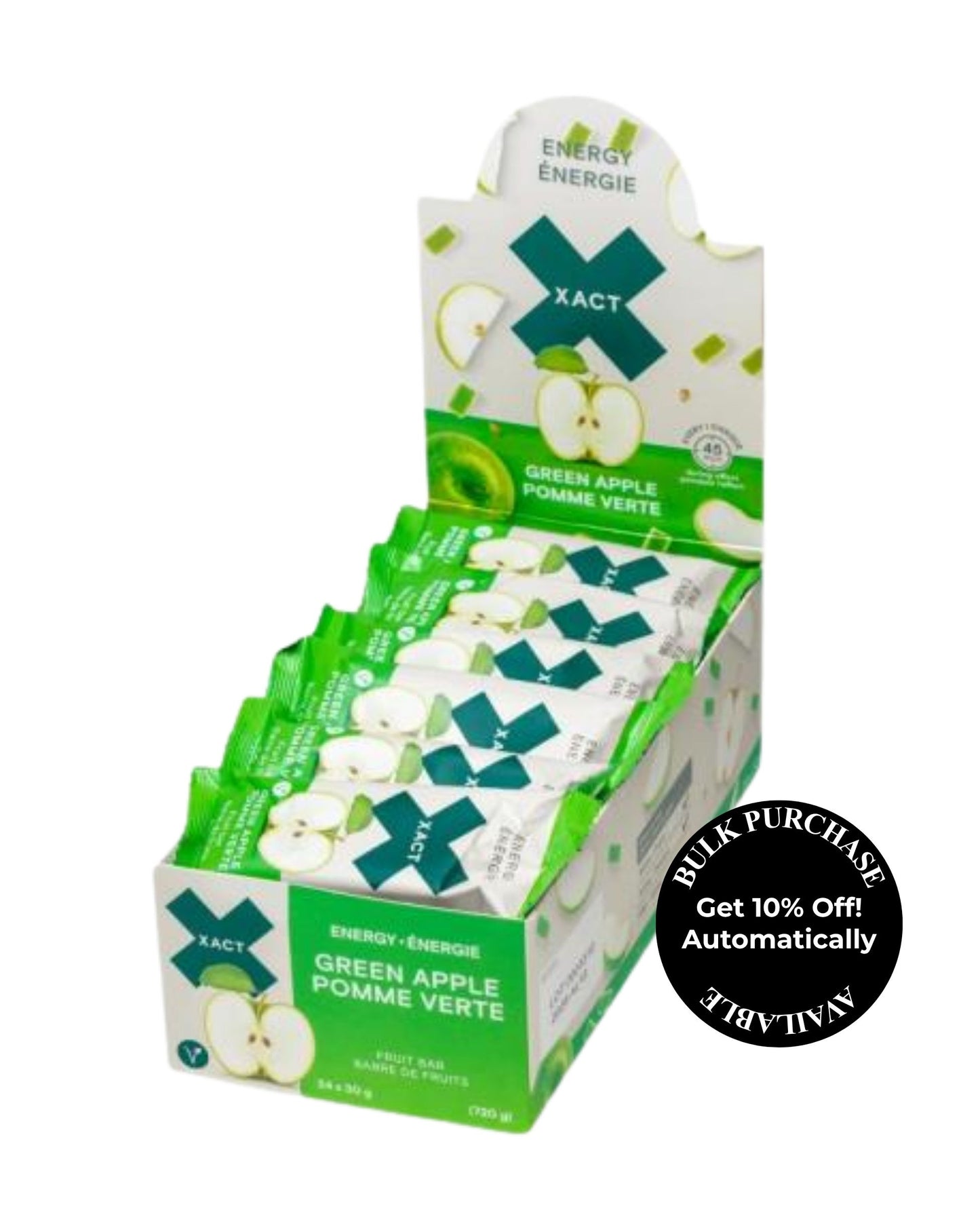 XACT Energy Fruit Bar - Green Apple