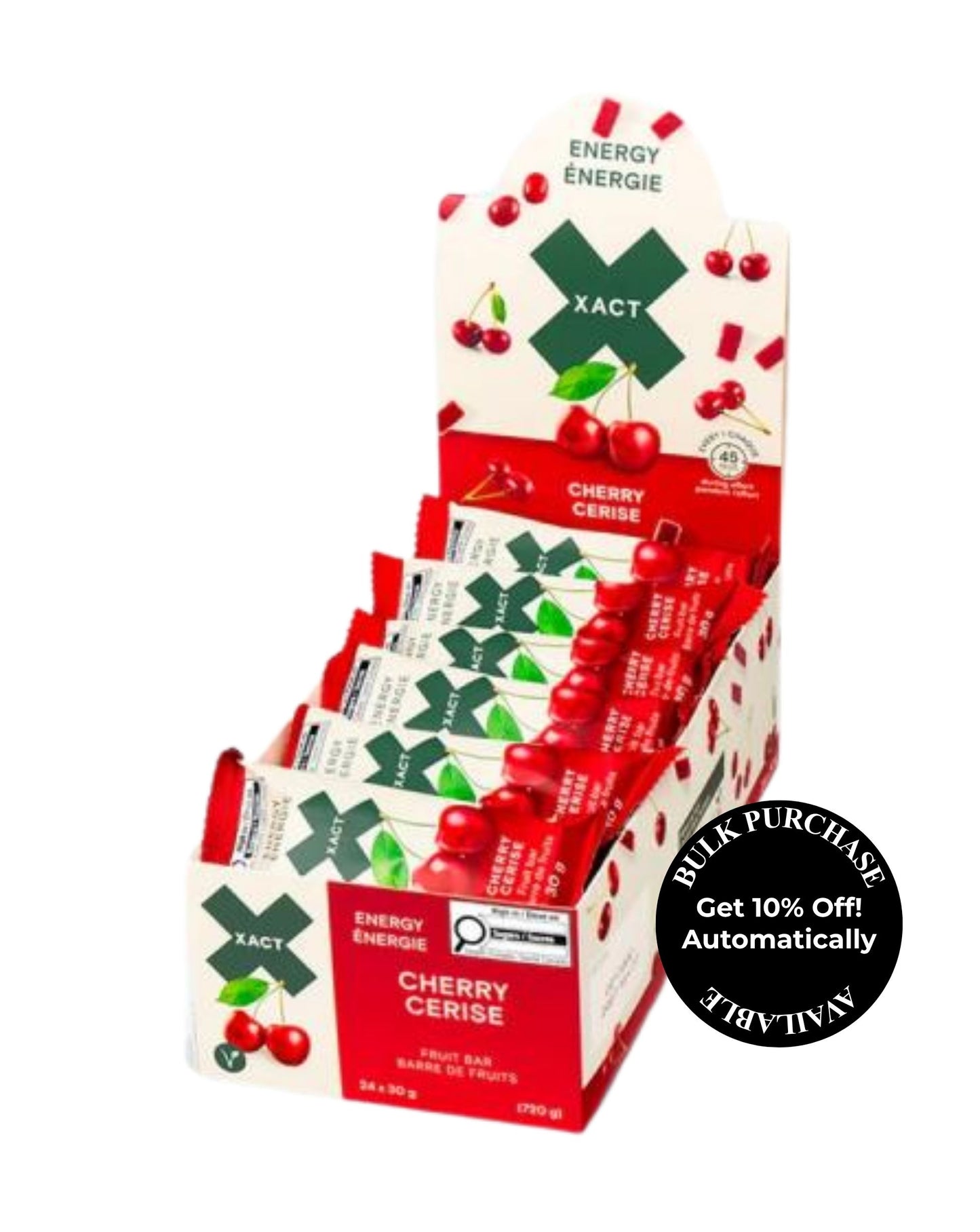 Xact Energy Fruit Bar - Cherry