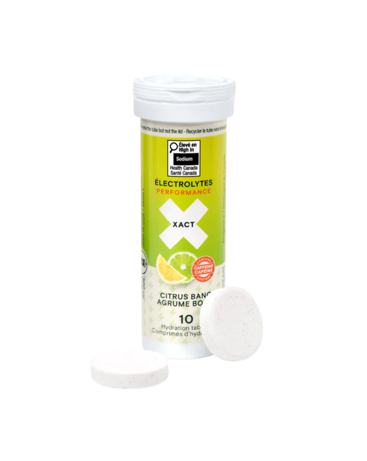 Xact Electrolytes Tabs NEW - Citrus Bang +Caffeine