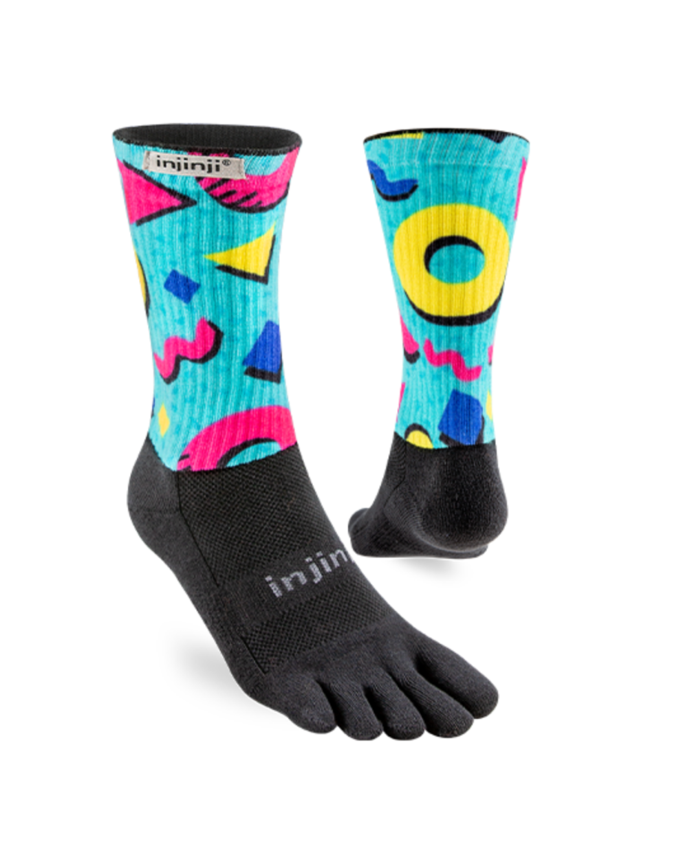 Injinji Spectrum Trail Midweight Crew Socks