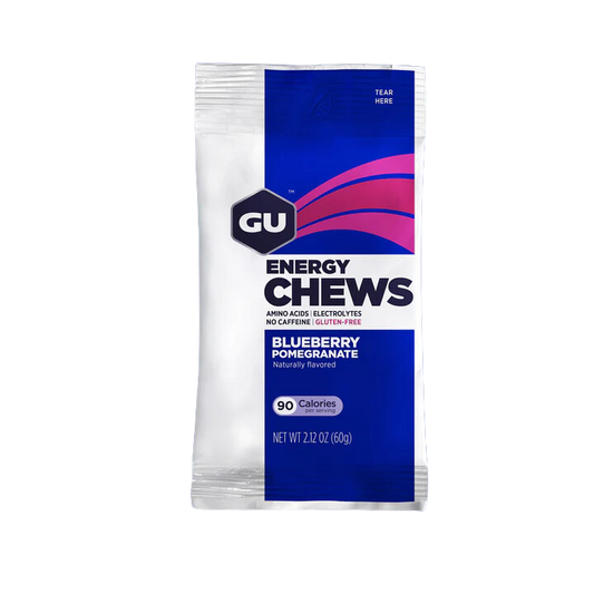GU Energy Chews (2 Serving) - Blueberry Pomegranate