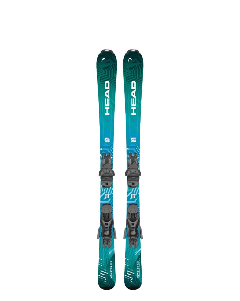 Head Monster Easy Skis + JRS 7.5 GW CA Ski Bindings