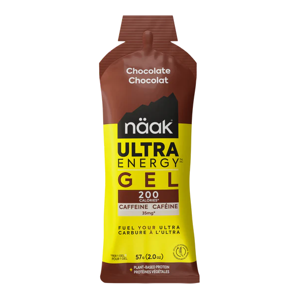 Naak Energy Gel + Caffeine - Chocolate