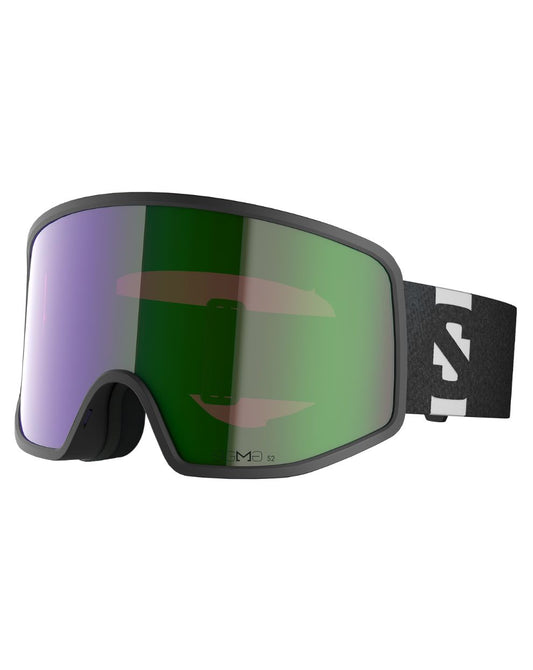 Salomon Sentry Pro Sigma (and Extra Lens) Ski Goggles - Black/ Emerald/ Light Blue