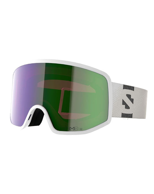 Salomon Sentry Pro S Sigma (and Extra Lens) Ski Goggles - White/ Emerald/ Light Blue