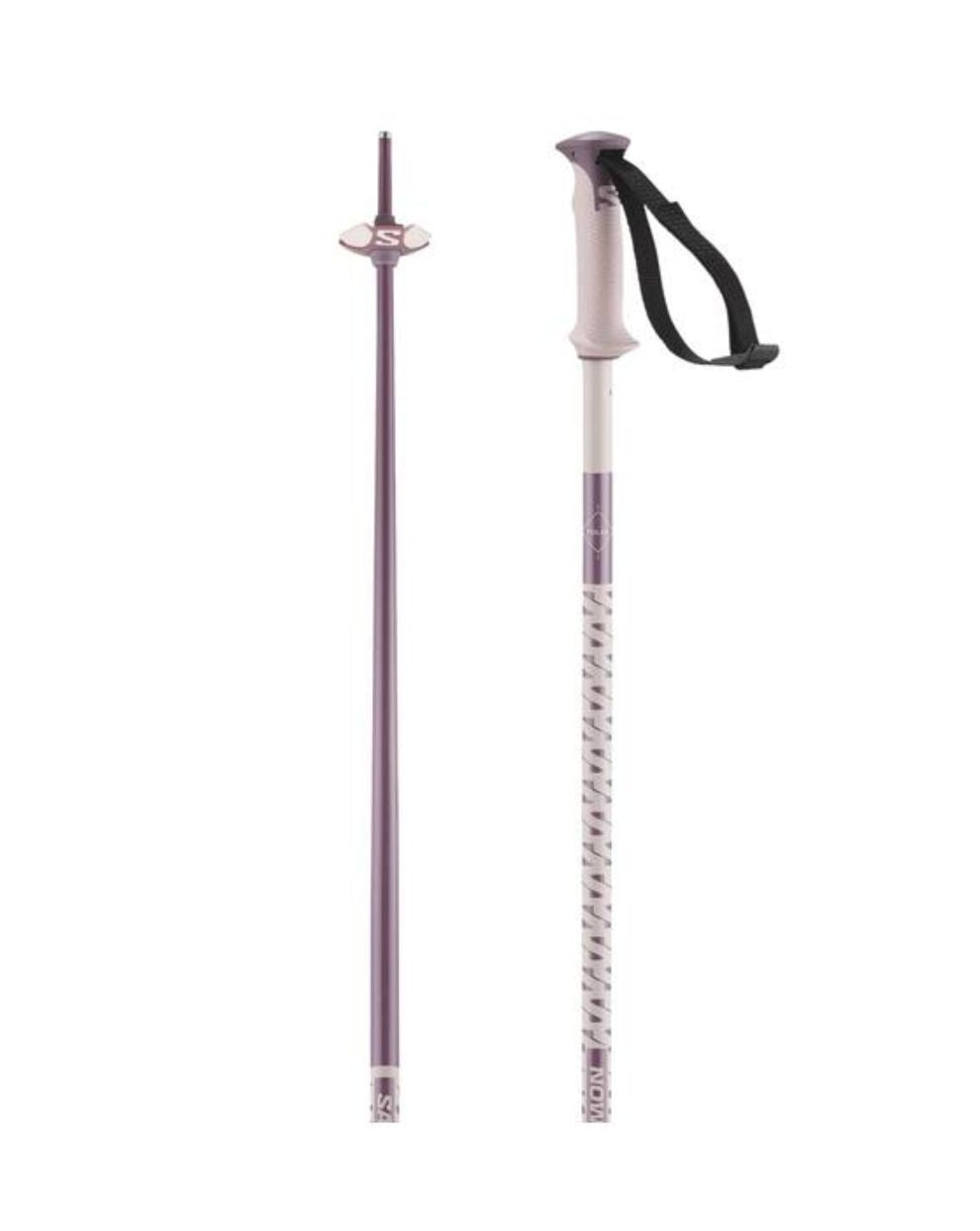 Salomon Polar Ski Poles - Heavenly Pink