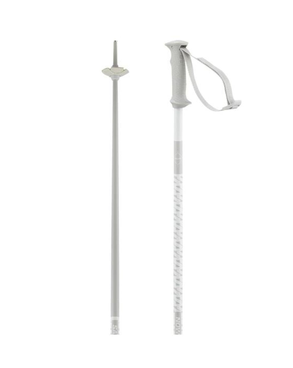 Salomon Polar Access Ski Poles - White