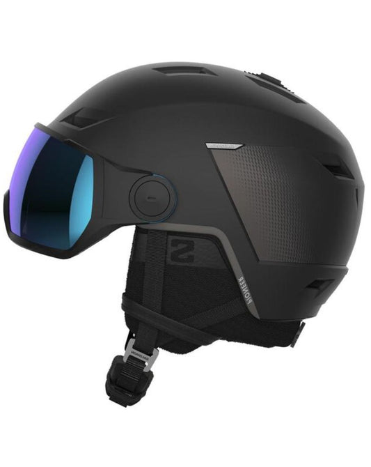 Salomon Pioneer LT Visor Helmet - Black/Blue