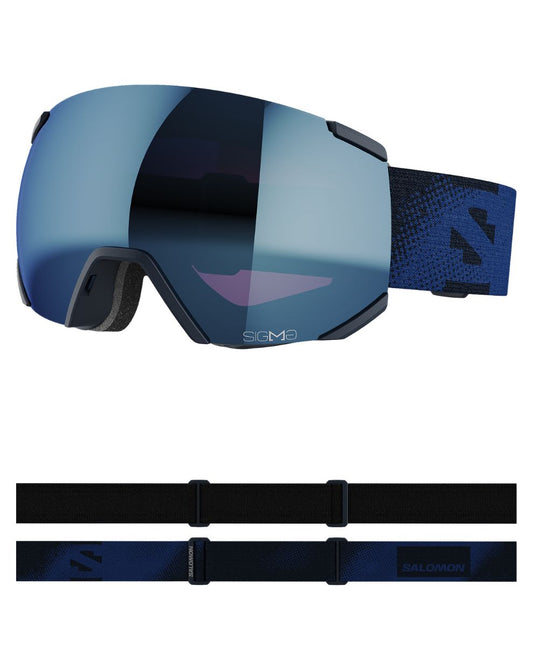 Salomon Radium SigmaSki Goggles - Dress Blue/Uni SB