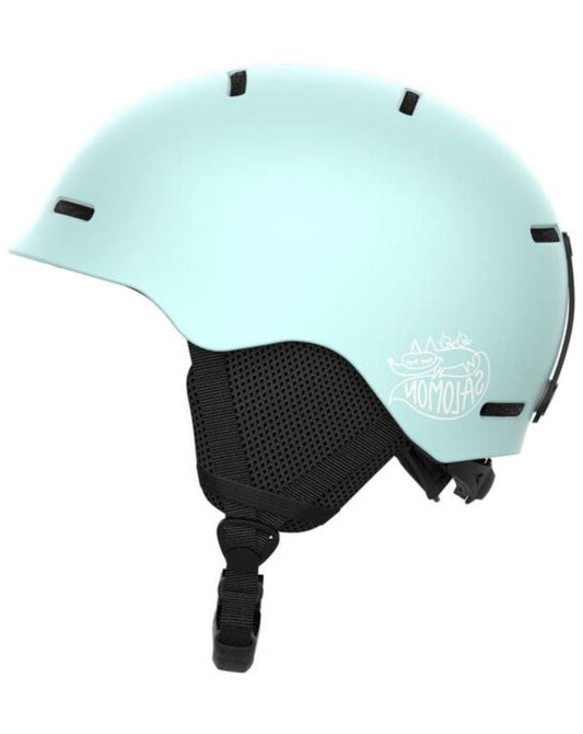 Salomon Orka Junior Ski Helmet - Bleached Aqua