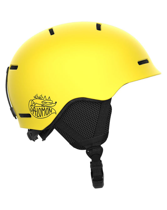 Salomon Orka Junior Ski Helmet - Vibrant Yellow